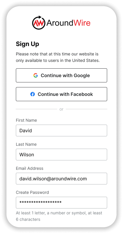 Sign Up Illustration